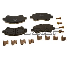 Колодки тормозные PEUGEOT Partner,207,307,1007 CITROEN C4,Berlingo передние (4шт.), SP1241, SANGSIN