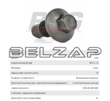 Пробка сливная FORD Focus, Transit PEUGEOT FIAT VOLVO картера двигателя M14х1.5 BSG